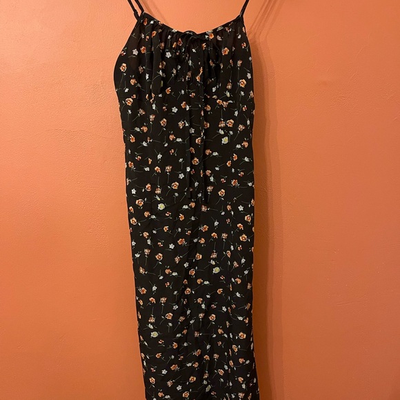 SHEIN Dresses & Skirts - SHEIN — Floral Black Maxi Dress